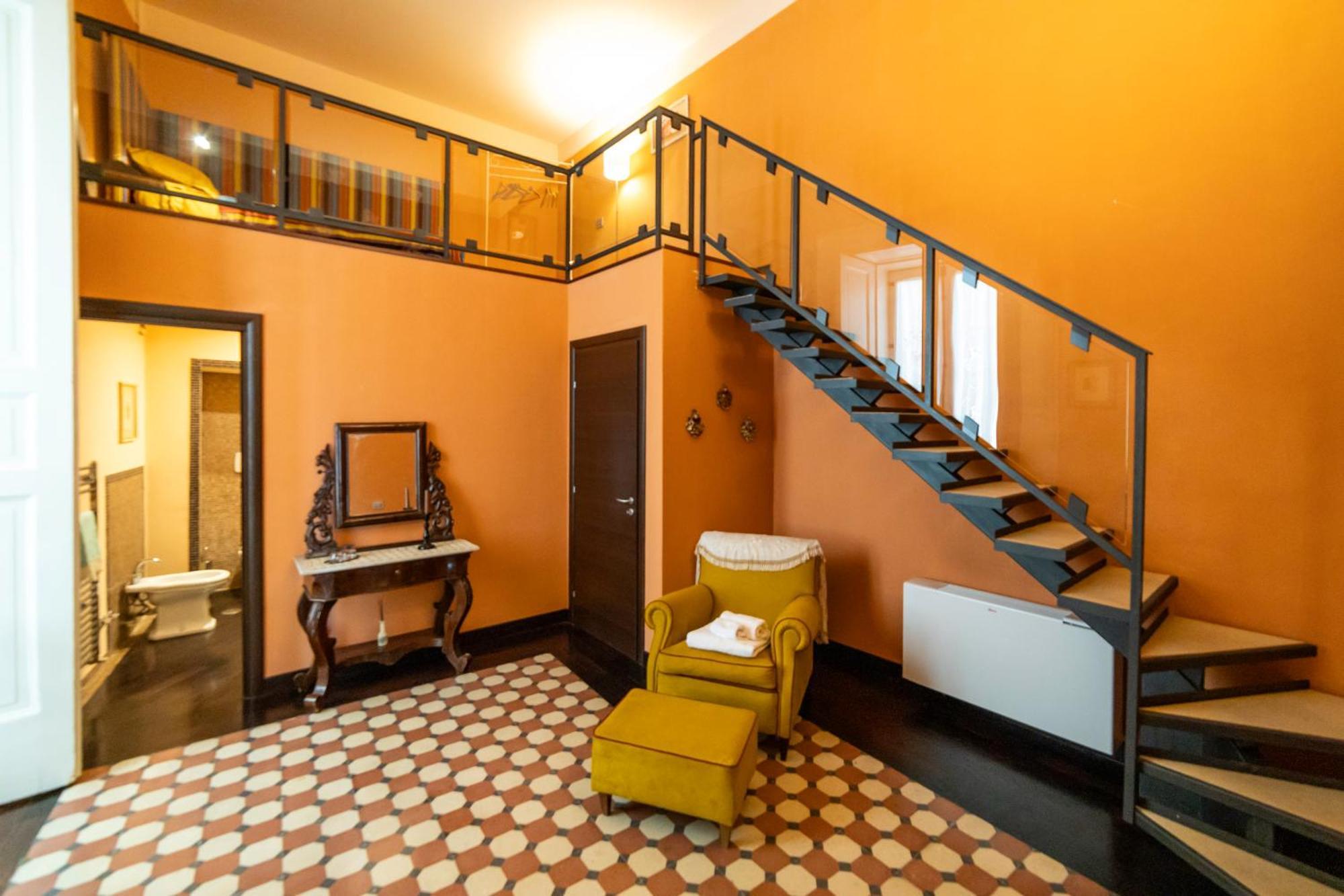 Dimora Storica Giostra Vecchia - Palazzo Grisolia 1809 Cosenza Szoba fotó