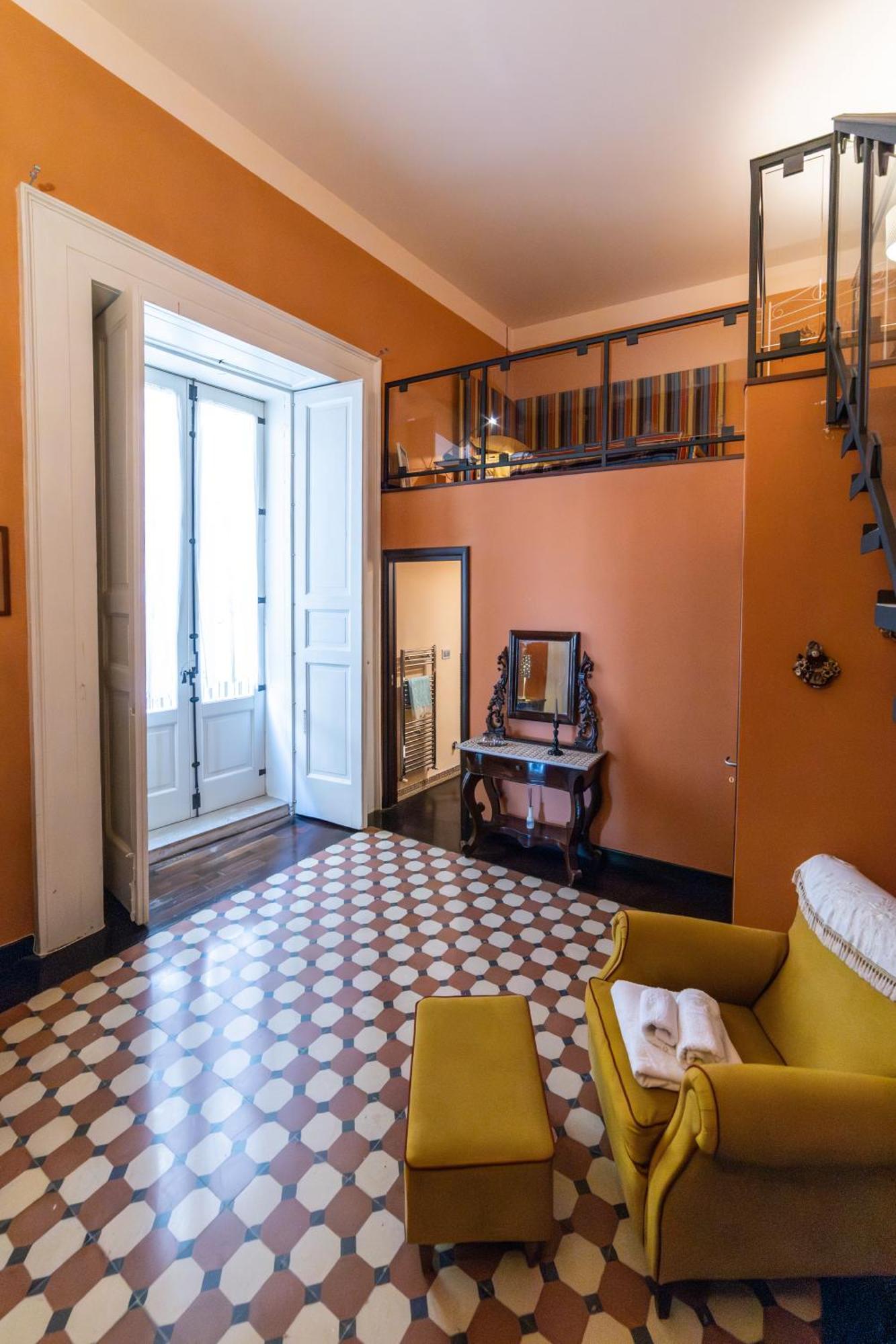 Dimora Storica Giostra Vecchia - Palazzo Grisolia 1809 Cosenza Szoba fotó